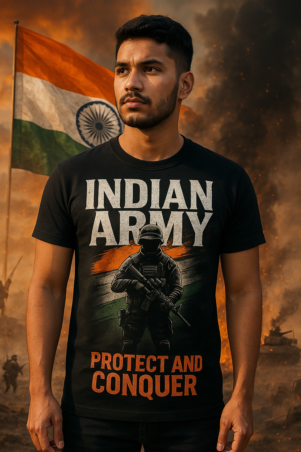 INDIAN ARMY T SHIRT