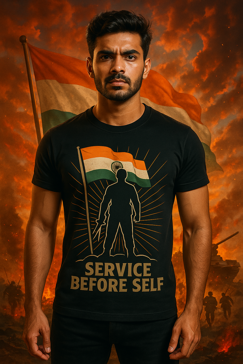 INDIAN ARMY TSHIRT
