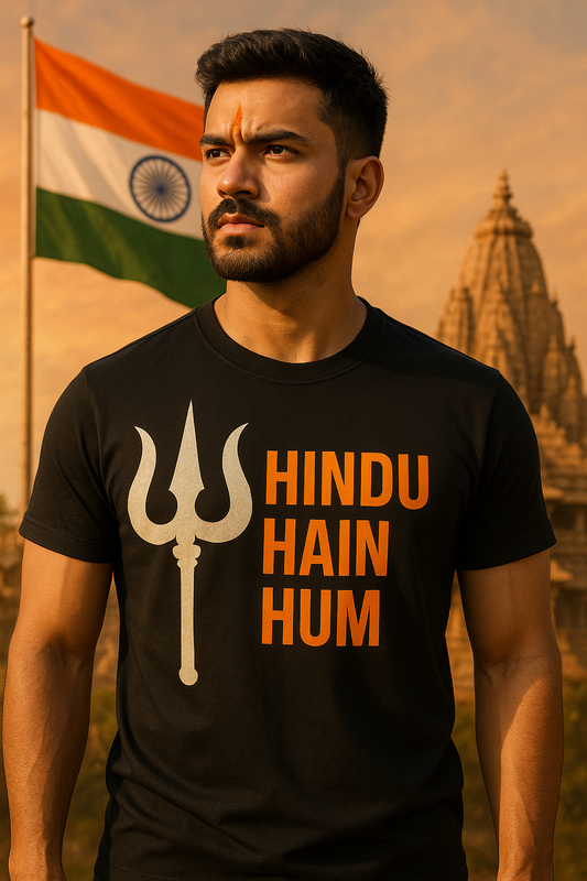 HINDU HAI HUM T SHIRT