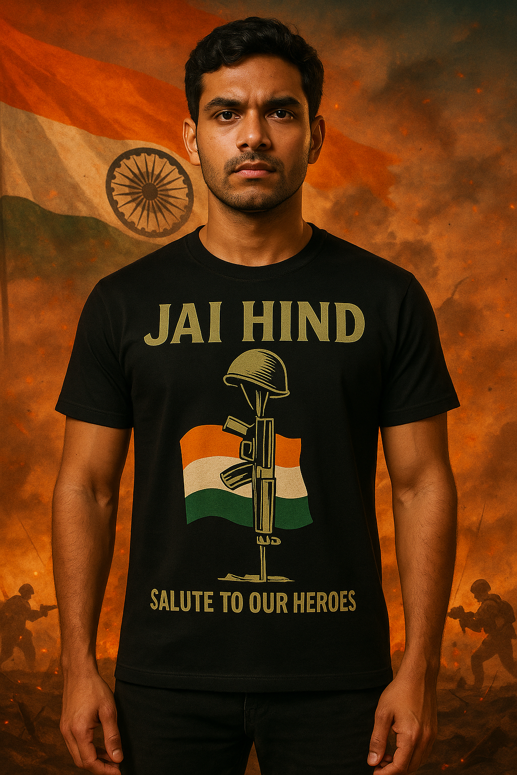 INDIAN ARMY T SHIRT