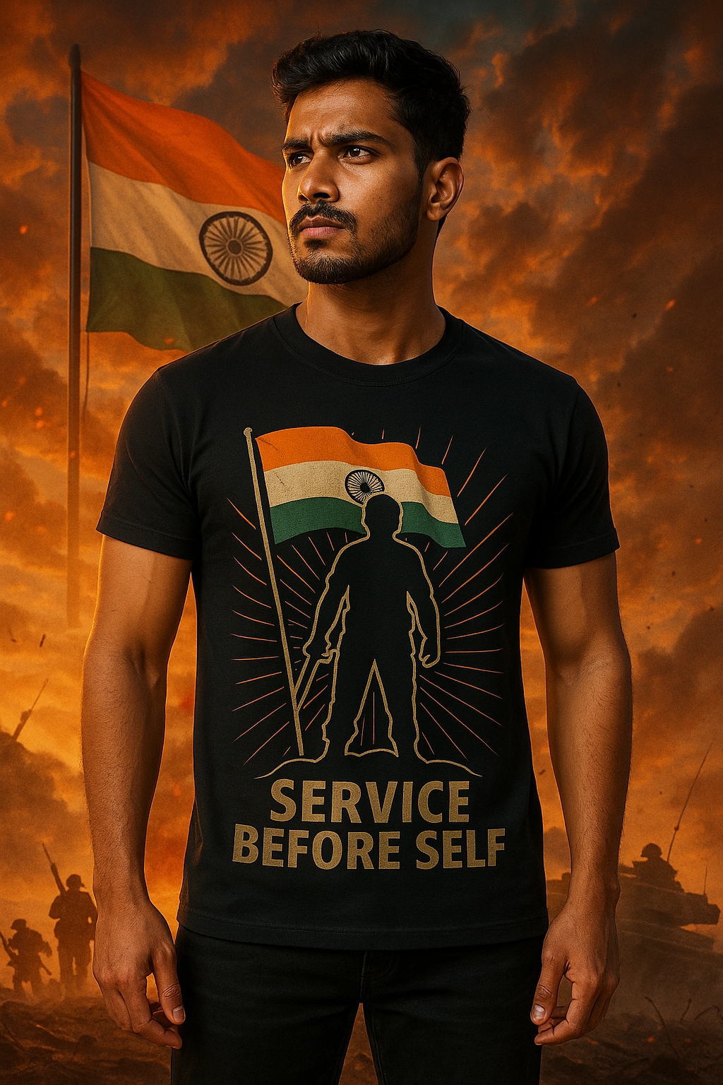 INDIAN ARMY TSHIRT