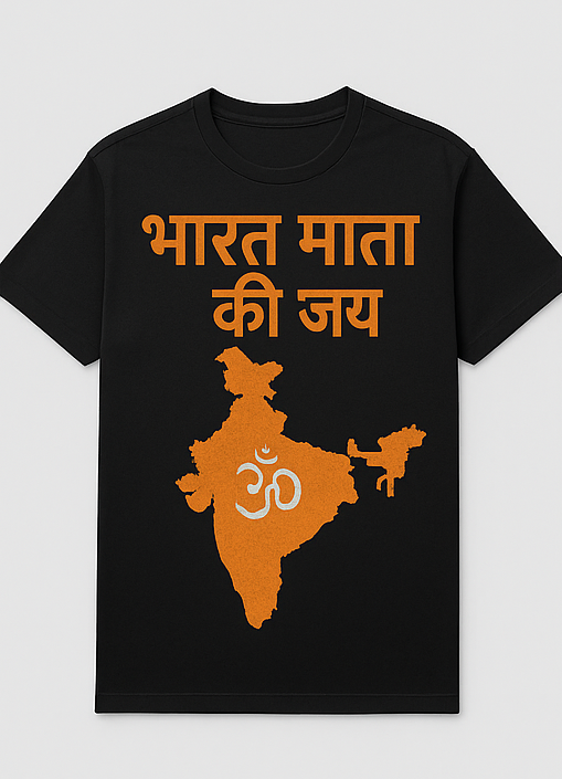 BHARAT MATA KI JAI T SHIRT