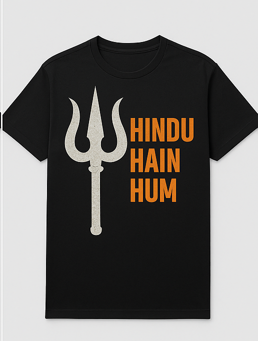 HINDU HAI HUM T SHIRT